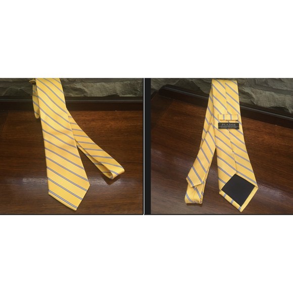 9 VTG Designer Ties Halston Izod JoS. A. Bank, Oscar Del, Brooks Br Cravatteria - Picture 5 of 10